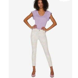 Sanctuary Denim Jean Charming Camo Skinny Ankle